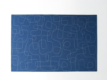 SCRIPT - Patterned felt rug by Paola Lenti - view 2